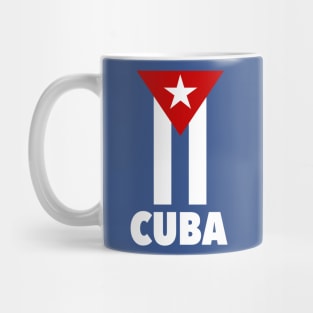 Cuban flag - clean design Mug